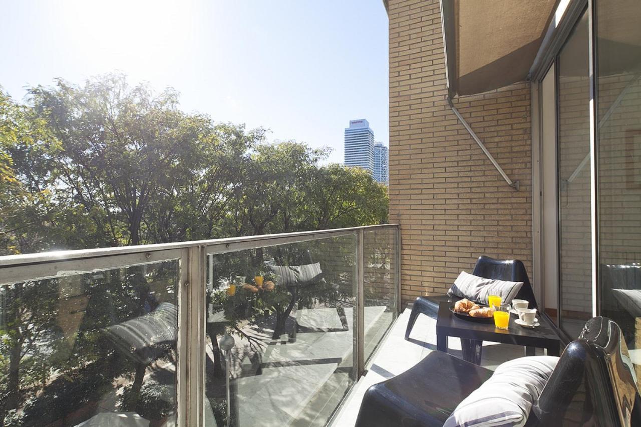 Vila Olimpica Skyline Barcelona Pokoj fotografie